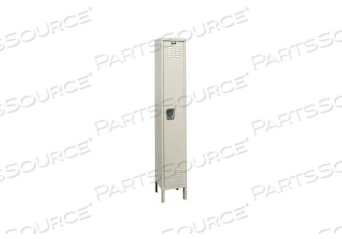 OEM#: U1258-1A-PTG7191 WRDRB LOCKR LVRD 1 WIDE 1 TIER TAN by Hallowell