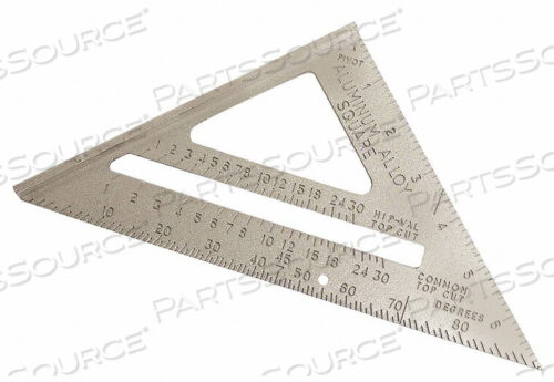 OEM#: 4MRX4RAFTER ANGLE SQUARE 7 IN ALUMINUM by Westward