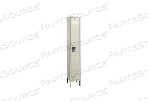 OEM#: U1228-1G-PTWRDRB LOCKR LVRD 1 WIDE 1 TIER TAN by Hallowell