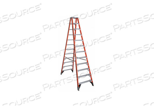 OEM#: T741212 DUAL ACCESS FIBERGLASS STEP LADDER 375 LB. CAP by Werner