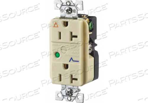 OEM#: SP53IGIARECEPTACLE 20A DECORATOR OUTLET 125VAC by Hubbell Power Systems