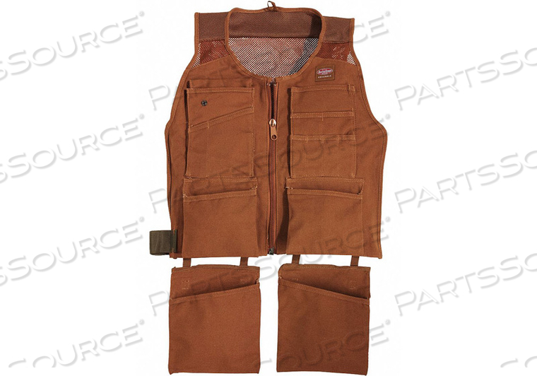 OEM#: 80400APRON BROWN 14 POCKETS 10-1/4 W CANVAS by Bucket Boss