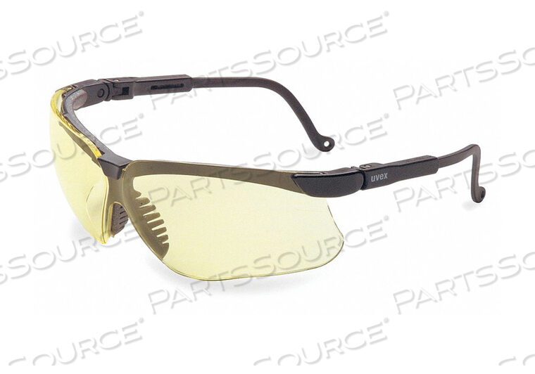 OEM#: S3202HSJ5873 SAFETY GLASSES AMBER LENS UVEX GENESIS by Honeywell