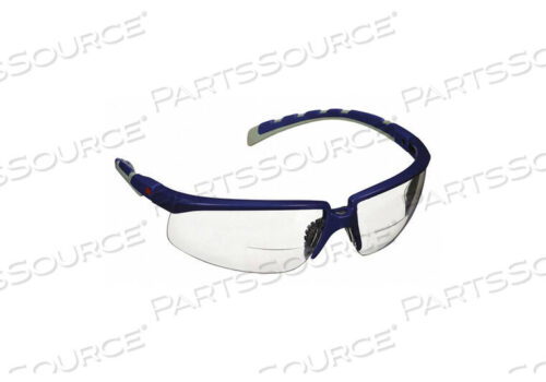 OEM#: S2015AF-BLU3M SOLUS 2000 SERIES, S2015AF-BLU, BLUE/GRAY TEMPLES, CLEAR READER +1.5 ANTI-FOG/ANTI-SCRATCH LENS by 3M Consumer