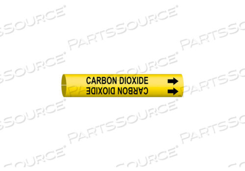 OEM#: 4019-BPIPE MRKR CARBON DIOXIDE 1-1/2TO2-3/8 IN by Brady Americas