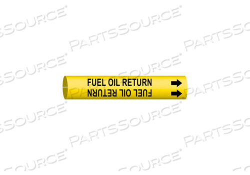 OEM#: 4064-APIPE MARKR FUEL OIL RETURN 3/4TO1-3/8 IN by Brady Americas