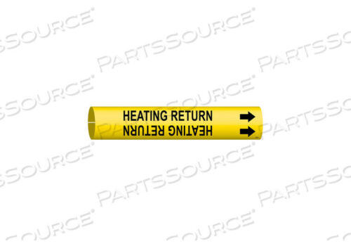 OEM#: 4070-BPIPE MRKR HEATING RETURN 1-1/2TO2-3/8 IN by Brady Americas