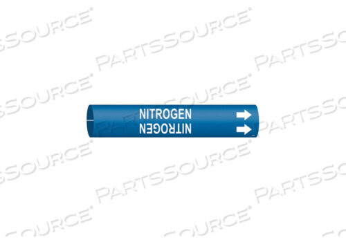 OEM#: 4100-DPIPE MARKER NITROGEN BLUE 4 TO 6 IN by Brady Americas
