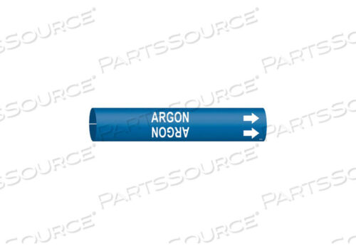 OEM#: 4162-BPIPE MARKER ARGON BLUE 1-1/2 TO 2-3/8 IN by Brady Americas