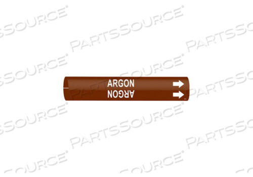 OEM#: 4291-CPIPE MARKER ARGON BROWN 2-1/2 TO3-7/8 IN by Brady Americas