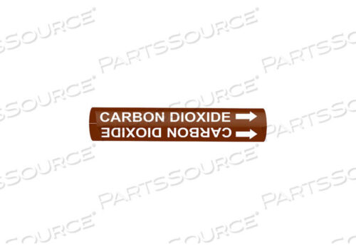 OEM#: 4306-BPIPE MRKR CARBON DIOXIDE 1-1/2TO2-3/8 IN by Brady Americas