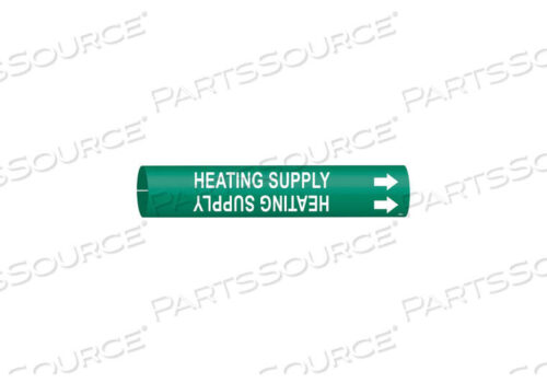 OEM#: 4326-BPIPE MRKR HEATING SUPPLY 1-1/2TO2-3/8 IN by Brady Americas