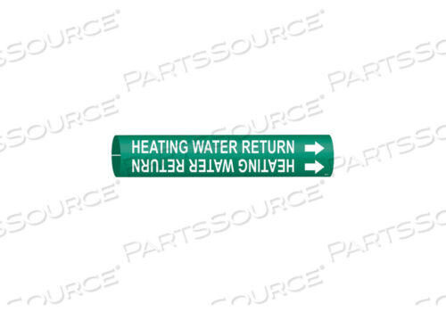 OEM#: 4327-HPIPE MRKR HEATING WATER RETURN 10TO15 IN by Brady Americas