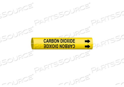 OEM#: 4019-CPIPE MRKR CARBON DIOXIDE 2-1/2TO3-7/8 IN by Brady Americas