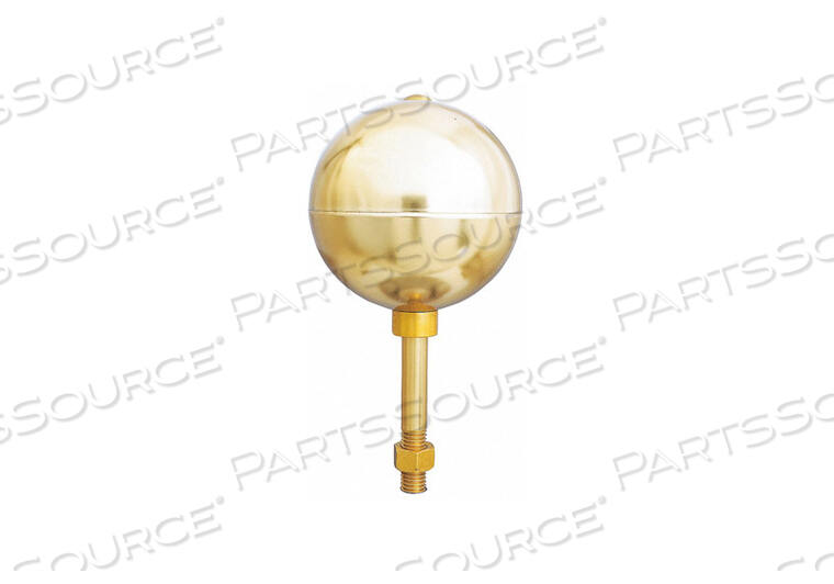 OEM#: 800050BALL ORNAMENT ALUMINUM GOLD by Annin Flagmakers