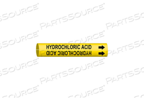 OEM#: 4085-CPIPE MRKR HYDROCHLORIC ACID 2-1/2TO3-7/8 by Brady Americas