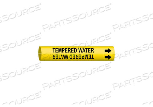 OEM#: 4140-CPIPE MARKER TEMPER WATER 2-1/2TO3-7/8 IN by Brady Americas