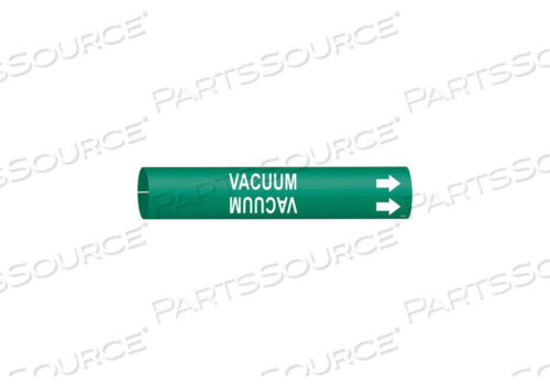 OEM#: 4147-CPIPE MARKER VACUUM GRN 2-1/2 TO 3-7/8 IN by Brady Americas