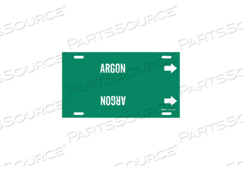 OEM#: 4006-GPIPE MARKER ARGON GREEN 8 TO 9-7/8 IN by Brady Americas