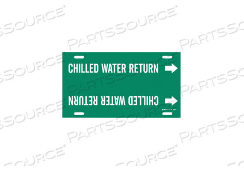 OEM#: 4023-GPIPE MRKR CHILLED WATER RETURN 8 TO9-7/8 by Brady Americas