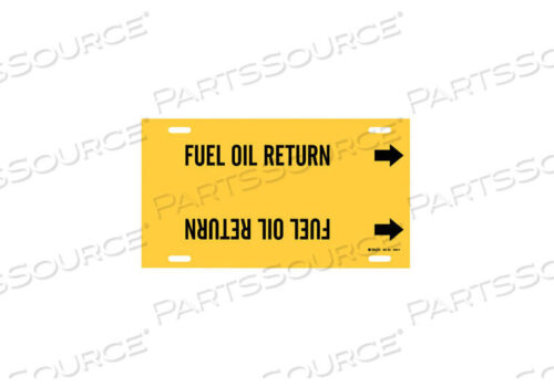 OEM#: 4064-FPIPE MARKR FUEL OIL RETURN Y 6TO7-7/8 IN by Brady Americas