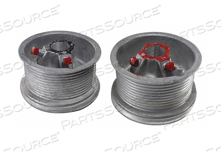 OEM#: 400-12SLIGHT COMMERCIAL DRUM 4 IN KEYED PK2 by American Garage Door Supply