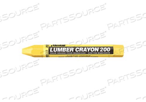 OEM#: 80351LUMBER CRAYON YELLOW 1/2 SIZE by Markal