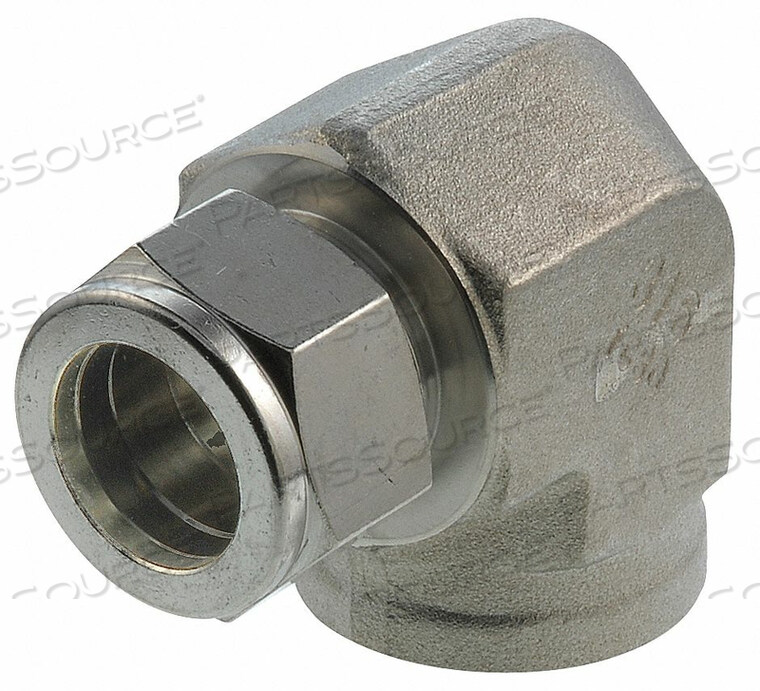 OEM#: 8FEL4N-316ELBOW 90 SS A-LOKXF 1/2INX1/4IN by Parker Hannifin Corporation