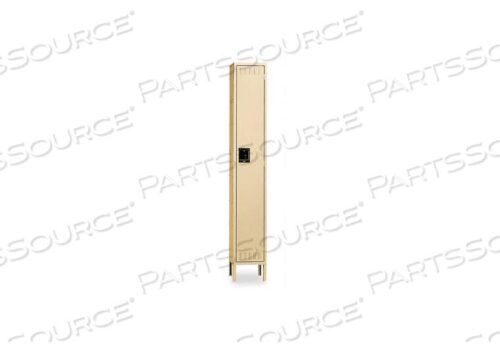 OEM#: STS-151872-1 SANDWARDROBE LOCKER LVRD 1 WIDE 1 TIER SAND by Tennsco Corp.