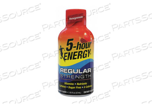 OEM#: 801240ENERGY SHOT POMEGRANATE 1.93 OZ. PK4 by 5-Hour Energy