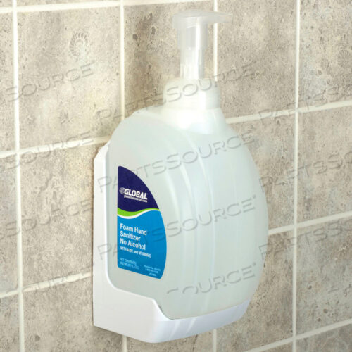 OEM#: 641461WHWALL MOUNT BRACKET FOR GLOBAL 32 OZ. HAND SOAP/SANITIZER - WHITE by Kutol Products