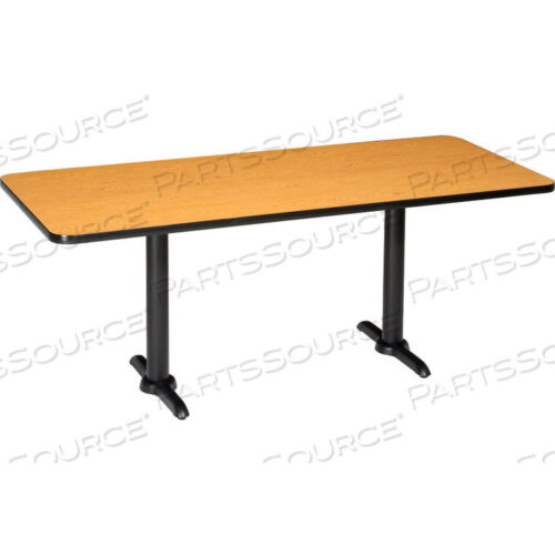 OEM#: 695671OKINTERION BREAKROOM TABLE, 72LX30W, OAK by National Public Seating
