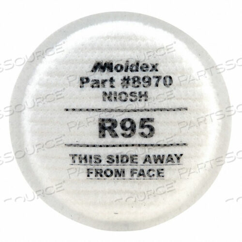 OEM#: 8970R95 PARTICULATE FILTER FOR OIL AND NON-OIL BASED PARTICULATES by Moldex