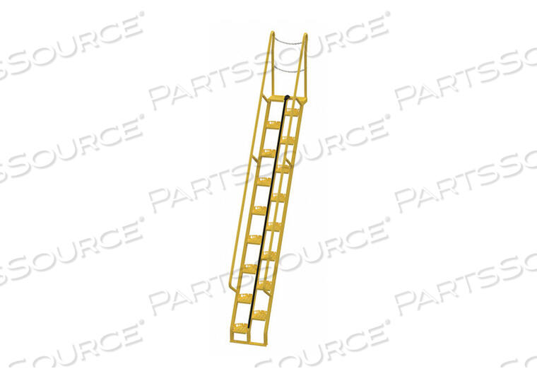 OEM#: ATS-11-56ALTERNATING TREAD STAIR UNIT 14 FT 6 H by Vestil Manufacturing Corp.