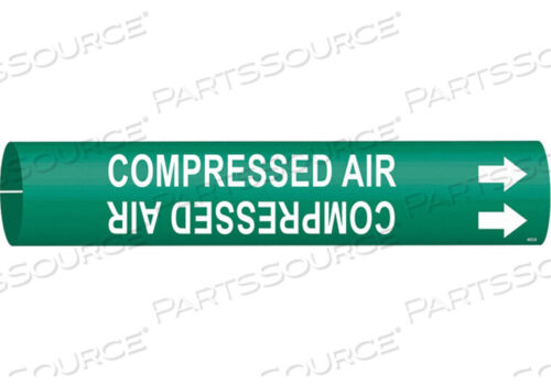 OEM#: 4033-DPIPE MARKER COMPRESSED AIR GRN 4 TO 6 IN by Brady Americas