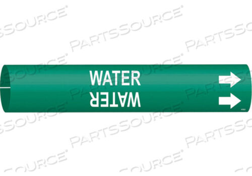 OEM#: 4155-DPIPE MARKER WATER GREEN 4 TO 6 IN by Brady Americas