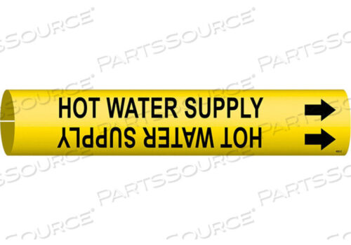 OEM#: 4082-CPIPE MRKR HOT WATER SUPPLY 2-1/2 TO3-7/8 by Brady Americas