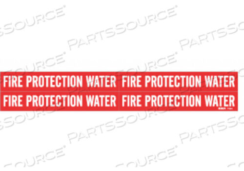 OEM#: 7110-4PIPE MARKER 1-1/8 H 7 W PK4 by Brady Americas