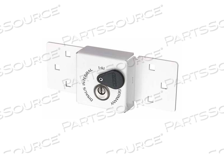 OEM#: 141/200 WHITE KDHIDDEN SHACKLE PADLOCK 11/16 IN H KD by Abus