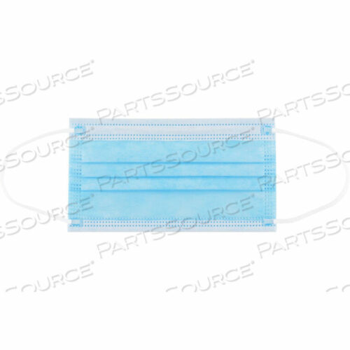 OEM#: GSS-9005DISPOSABLE 3-PLY FACE MASK, ADULT SIZE, INDIVIDUALLY PACKED, 50/BOX by GSS Safety LLC