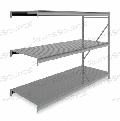OEM#: 6940BULK RACK ADD-ON 72 H 96 W 36 D GRAY by Tennsco Corp.