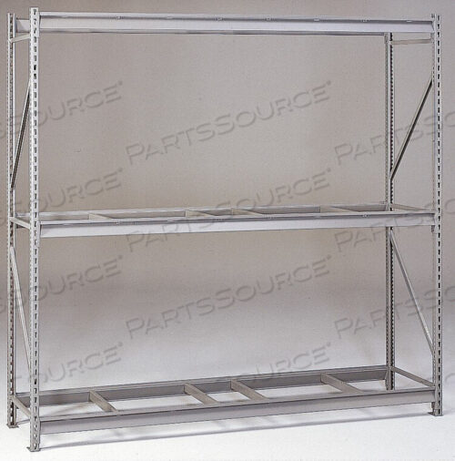 OEM#: 6940BULK RACK STARTER 120 H 60 W 36 D GRAY by Tennsco Corp.