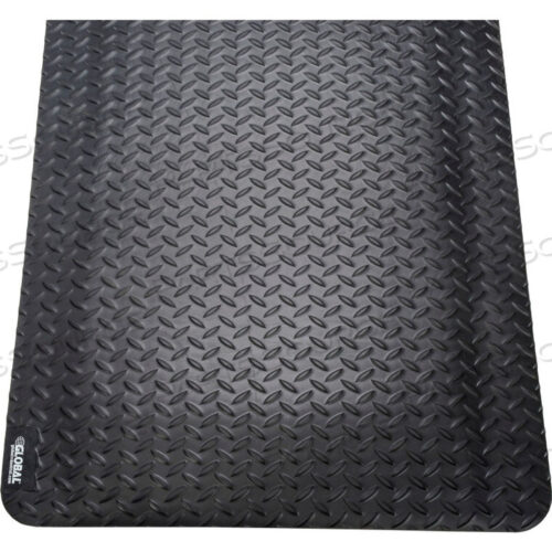 OEM#: 48721516BDIAMOND PLATE ERGONOMIC MAT 15/16 THICK 4 X 6 BLACK by Taicang All Mats Plastic Ind