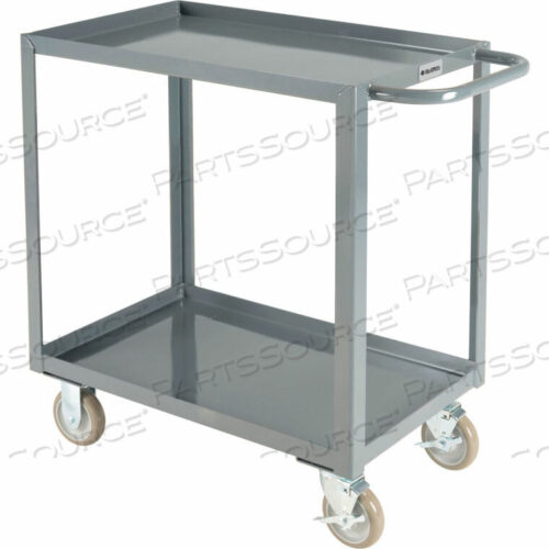 OEM#: GWC-2T-1830WELDED STEEL UTILITY CART, 2 TRAY SHELVES, 18WX30L by Ballymore