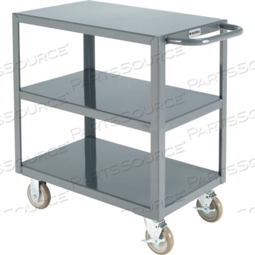 OEM#: GWC-2S-1830WELDED STEEL UTILITY CART, 2 FLUSH SHELVES, 18WX30L by Ballymore