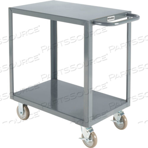 OEM#: GWC-3S-1830WELDED STEEL UTILITY CART, 3 FLUSH SHELVES, 18WX30L by Ballymore