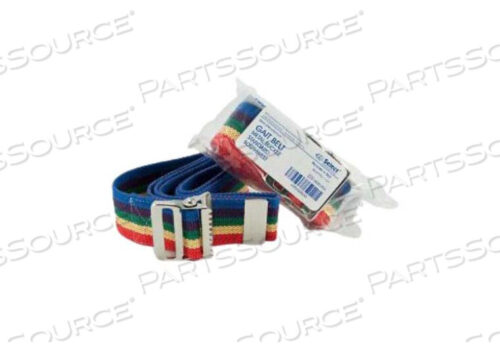 OEM#: 863SELECT® GAIT BELT, 60 INCH, RAINBOW DESIGN (48 PER CASE) by McKesson