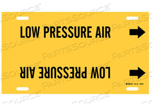 OEM#: 4090-GPIPE MARKER LOW PRESSURE AIR 8TO9-7/8 IN by Brady Americas