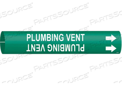 OEM#: 4110-BPIPE MRKR PLUMBING VENT 1-1/2TO2-3/8 IN by Brady Americas