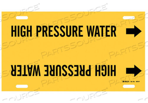 OEM#: 4078-FPIPE MRKR HIGH PRESSURE WATER 6TO7-7/8IN by Brady Americas